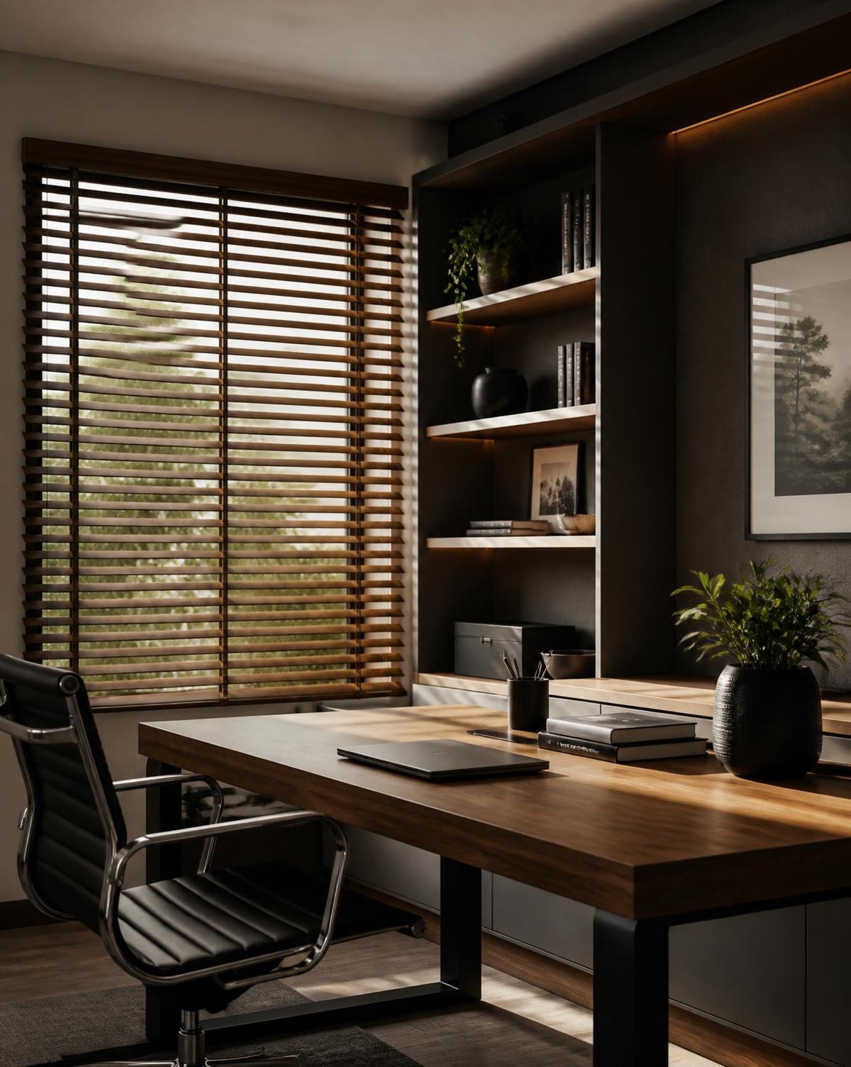 Commercial venetian blinds
